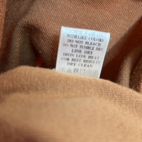 Almost Pink Terry Pullover Swimsuit Cover Size M - Picture 9 of 9